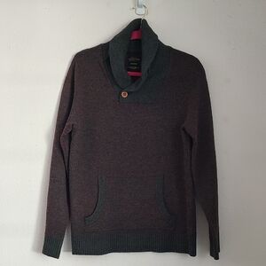 CPO Provisions Shipment Supply  Shawl Collar Sweater Lam/Wool Blend